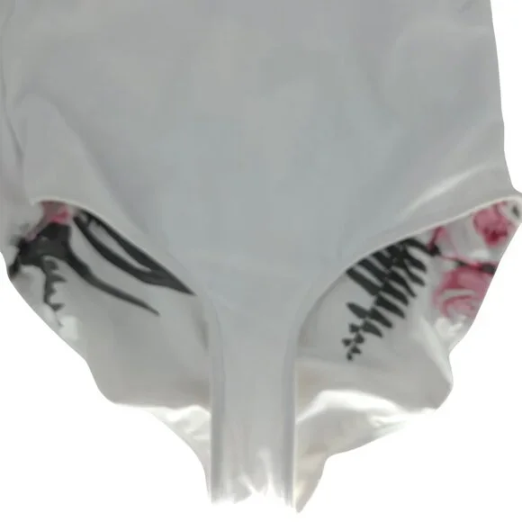 Albion Swimsuit One-Piece Desert Rose Cape Feminine Floral Sexy Modest Beach Sun - Picture 12 of 15